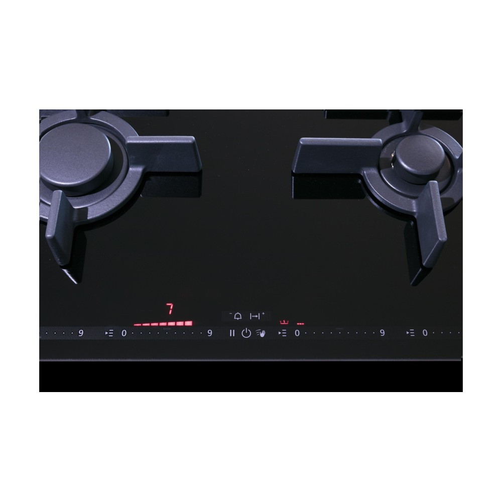 Doppelter 4-Flammen-Design-Kocher mit Gas V-ZUG