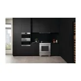 Cocina profesional: 4 Plan de Inducción de Zona + 1 Horno de Lobo Sub-Zero