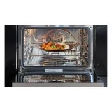 Horno combinado Cromo acabado con mango tubular.