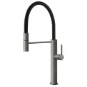 Gessi 60010 - Miscelatore Semiprofessionale per Cucina | Alta Resistenza : Finiture Gessi - 239 steel brushed