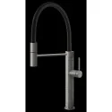 Gessi 60012 - Semi-professionnel Mélangeur de cuisine | Design Robusto : Finitions Gessi - 239 acier brossé