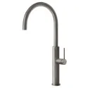 Gessi 60020 - Miscelatore Lavello Mono comando con Canna Giravole : Finiture Gessi - 239 steel brushed