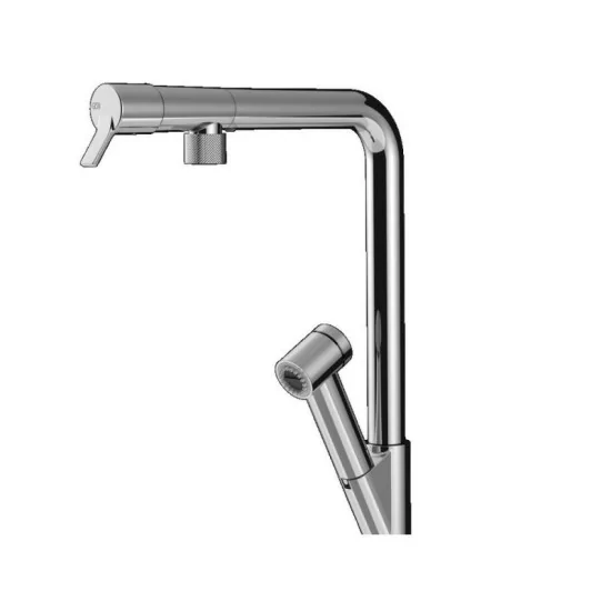 Gessi 60640 - Mezcladora fija con ducha extraíble