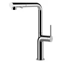 Gessi 60311 - Miscelatore con Canna Giravole e Doccetta Doppio Getto : Finiture Gessi - 031 cromo