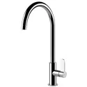 Gessi 60075: Mezclador de fregadero con caño giratorio : Acabados Gessi - 031 cromo