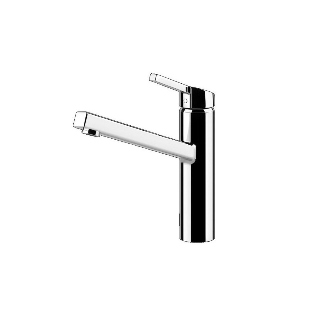 Schwenkbarer Einhebelmischer in Chrom: Produkt von Gessi.