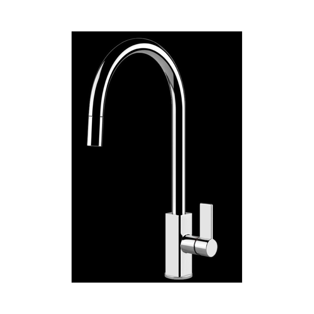 Gessi Miscelatore monocomando con doccetta estraibile Prodotto by Gessi.
