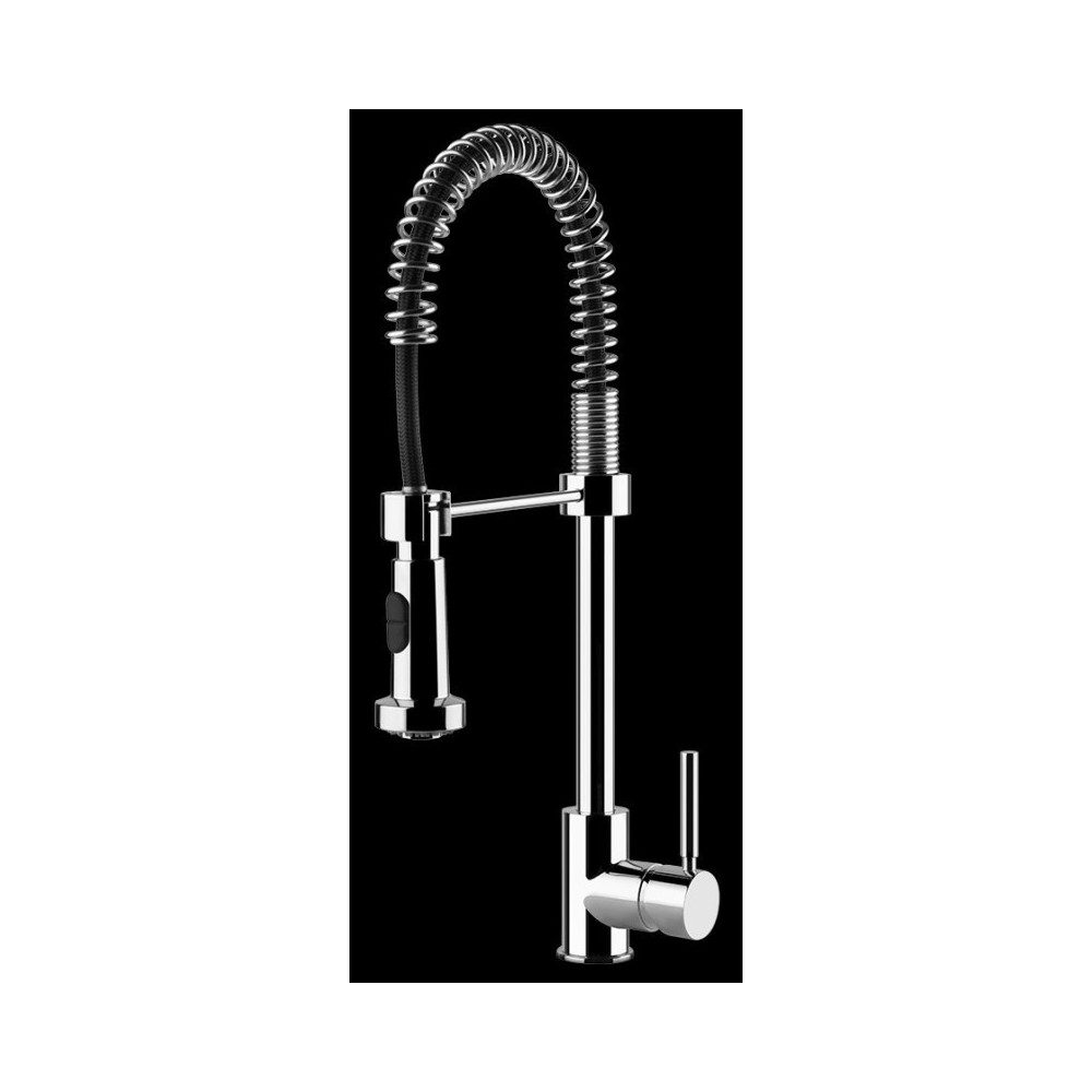 GESSI 弹簧龙头，带可抽拉式淋浴。.