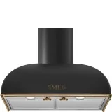 smeg ks59aoe Capucha de pared, 60 cm, antracita estética colonial