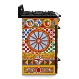Cucina Glamour con Piano di Cottura a Gas Dolce & Gabbana 90x60 cm.