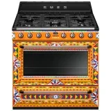 Cucina Glamour con Piano di Cottura a Gas Dolce & Gabbana 90x60 cm.