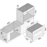 Ilve OV91PMT3-MK disegno tecnico