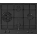 Hobe SMEG PX364LMB 60CM ULTRA-SANDÉ MAT NOIR 3.5KW