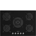 Piano Cottura Smeg PV375N 75cm Vetro Nero Ultrarapido 4kW