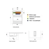 Falmec Quantum Pro: il piano cottura ad induzione con aspirazione integrata che dona un tocco di stile alla tua cucina