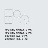 Falmec 78 cm induction hob: the elegant and functional induction hob