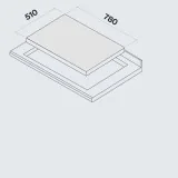 Falmec 78 cm induction hob: the elegant and functional induction hob