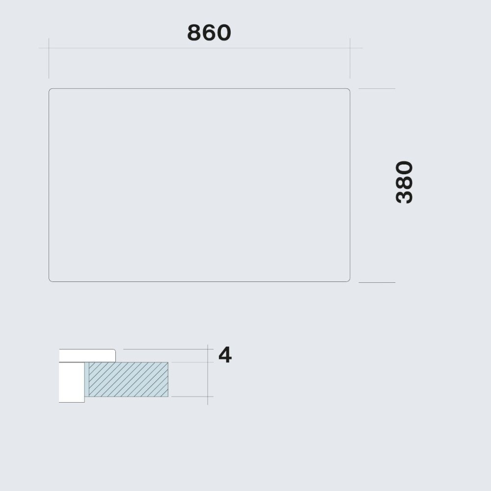 Falmec 88 cm induction hob: the elegant and functional hob