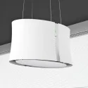 Falmec Zephiro E.ion Isola 67 cm: the extractor hood that purifies the air
