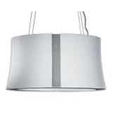 Falmec Zephiro E.ion Isola 67 cm: the extractor hood that purifies the air