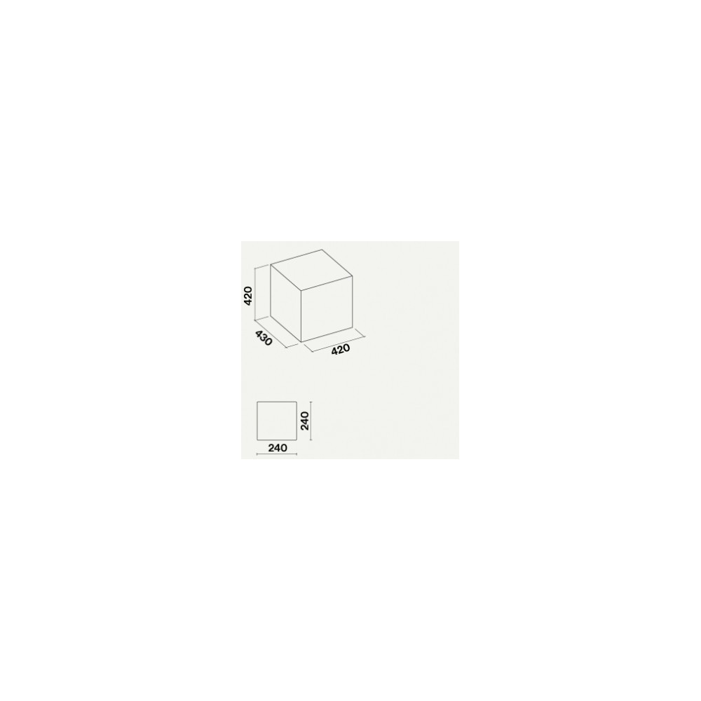 Falmec RUBIK E.ION System white island : la hotte aspirante qui purifie l'air