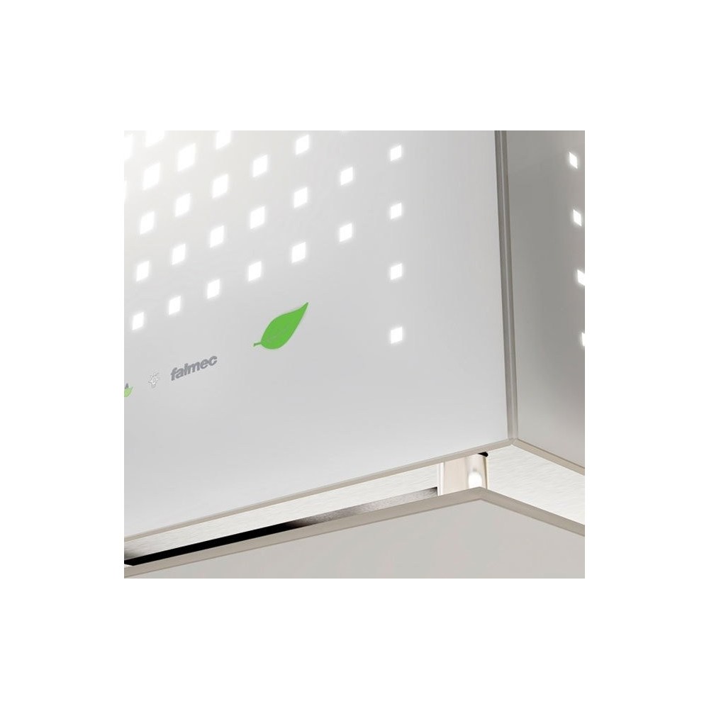 Falmec RUBIK E.ION System white island : la hotte aspirante qui purifie l'air