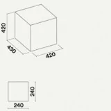 Falmec RUBIK E.ION System isola nera: la cappa aspirante che purifica l'aria