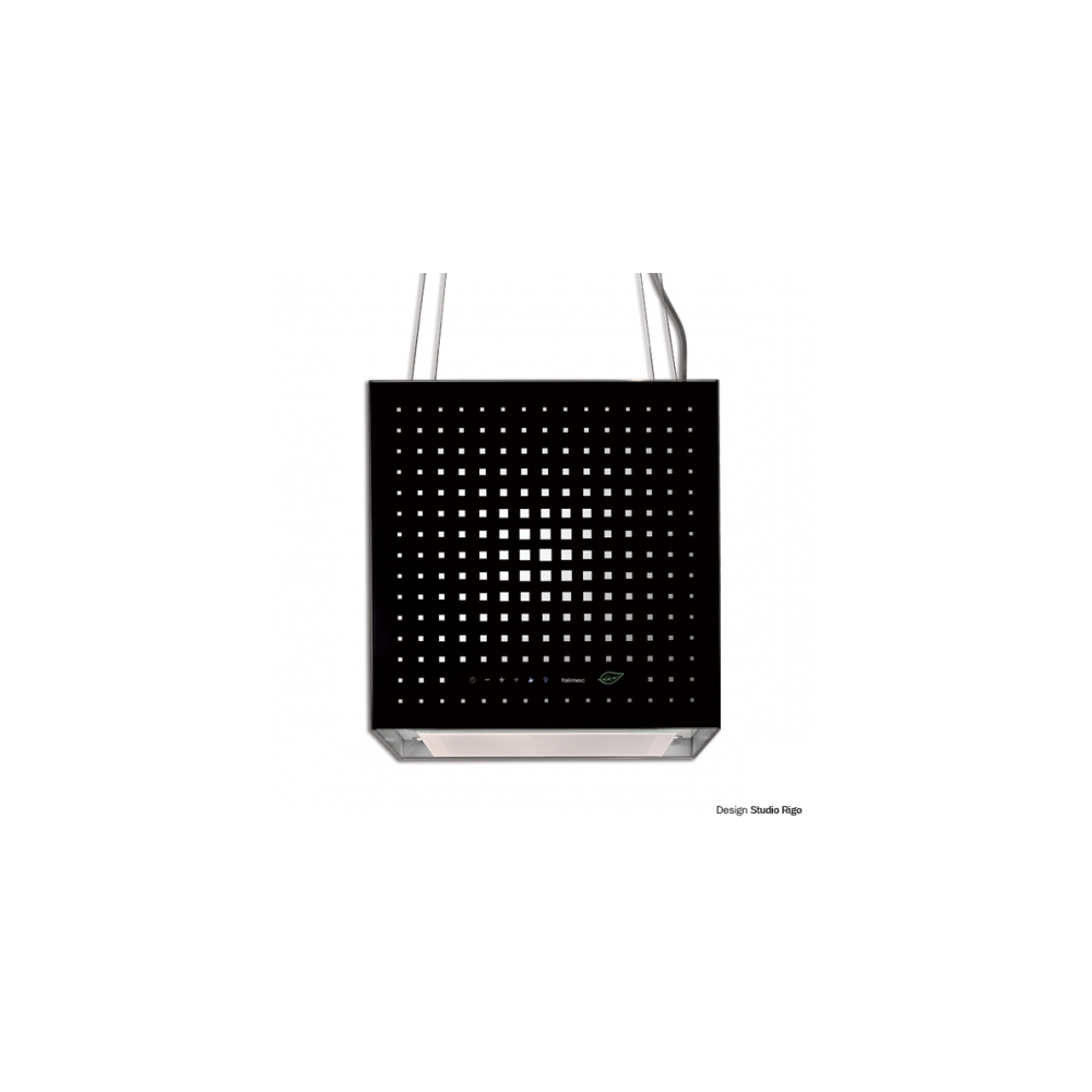 Falmec RUBIK E.ION System black island : la hotte aspirante qui purifie l'air