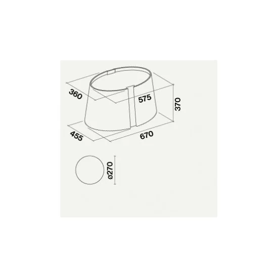 Falmec MARILYN E.ION E.ion System Island hood 67 cm: the extractor hood that gives a touch of style to your kitchen