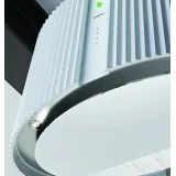 Falmec MARILYN E.ION island 67 cm white ceramic: the extractor hood that purifies the air