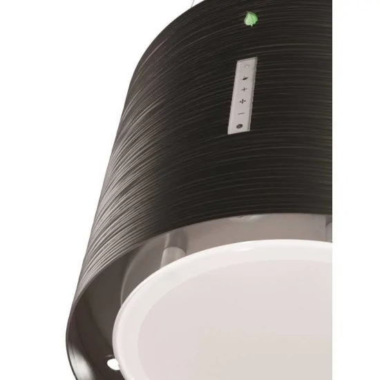 Falmec TWISTER E.ION îlot 45 cm noir