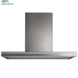 Falmec CAPPA LUMINA NRS 90 Parete VETRO FIN. ACCIAIO INOX 800 m3