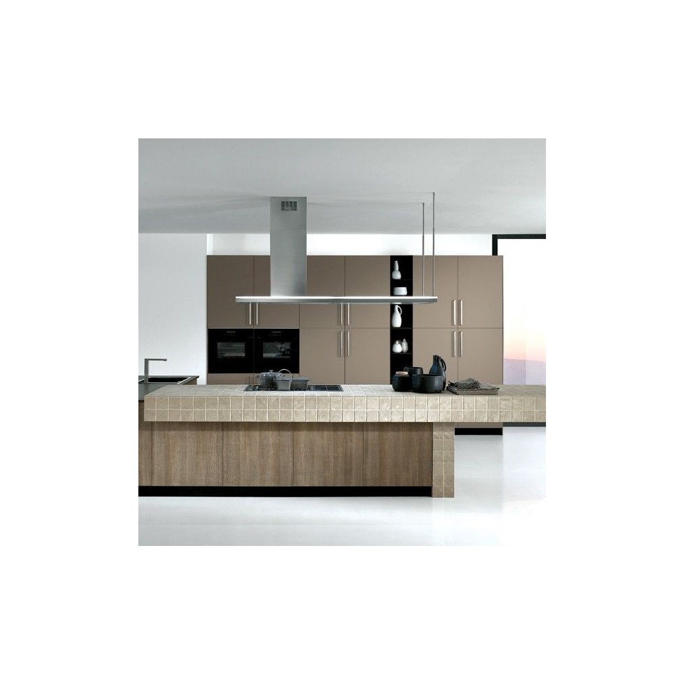 Falmec Lumen Isola 175 NRS : Hotte îlot puissante et silencieuse au design moderne