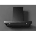 Die Dunstabzugshaube Falmec PLANE BLACK NRS Silence Nrs ist eine 90-cm-Wandhaube aus Edelstahl mit Scotch-Brite-Finish.