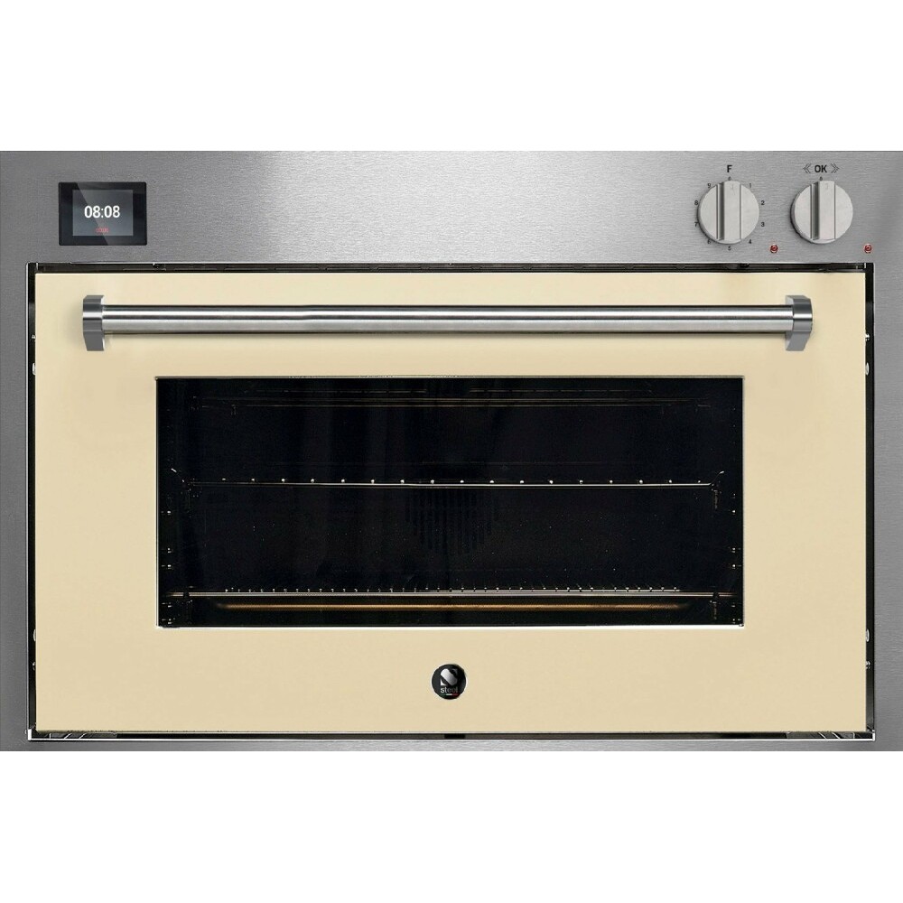 Acero GQFE9 Silencio Maxi Oven 90x60cm Silencio Combi-Steam Silencioso 15 Funciones ← Gran capacidad