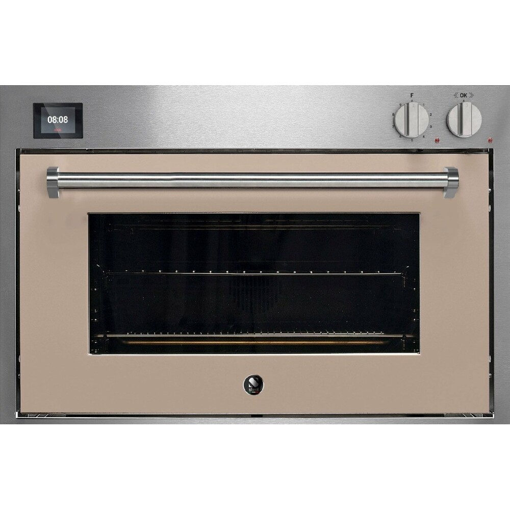 Acero GQFE9 Silencio Maxi Oven 90x60cm Silencio Combi-Steam Silencioso 15 Funciones ← Gran capacidad