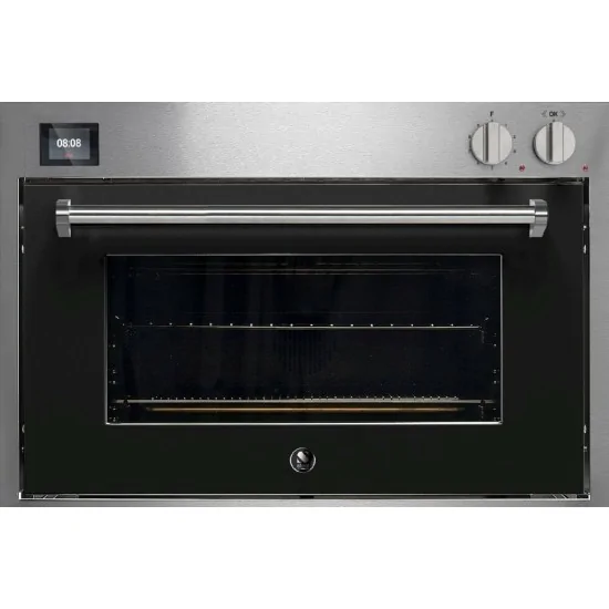 Stahl GQFE9 | Maxi Backofen 90x60cm | Combi-Steam | 15 Funktionen | Große Kapazität