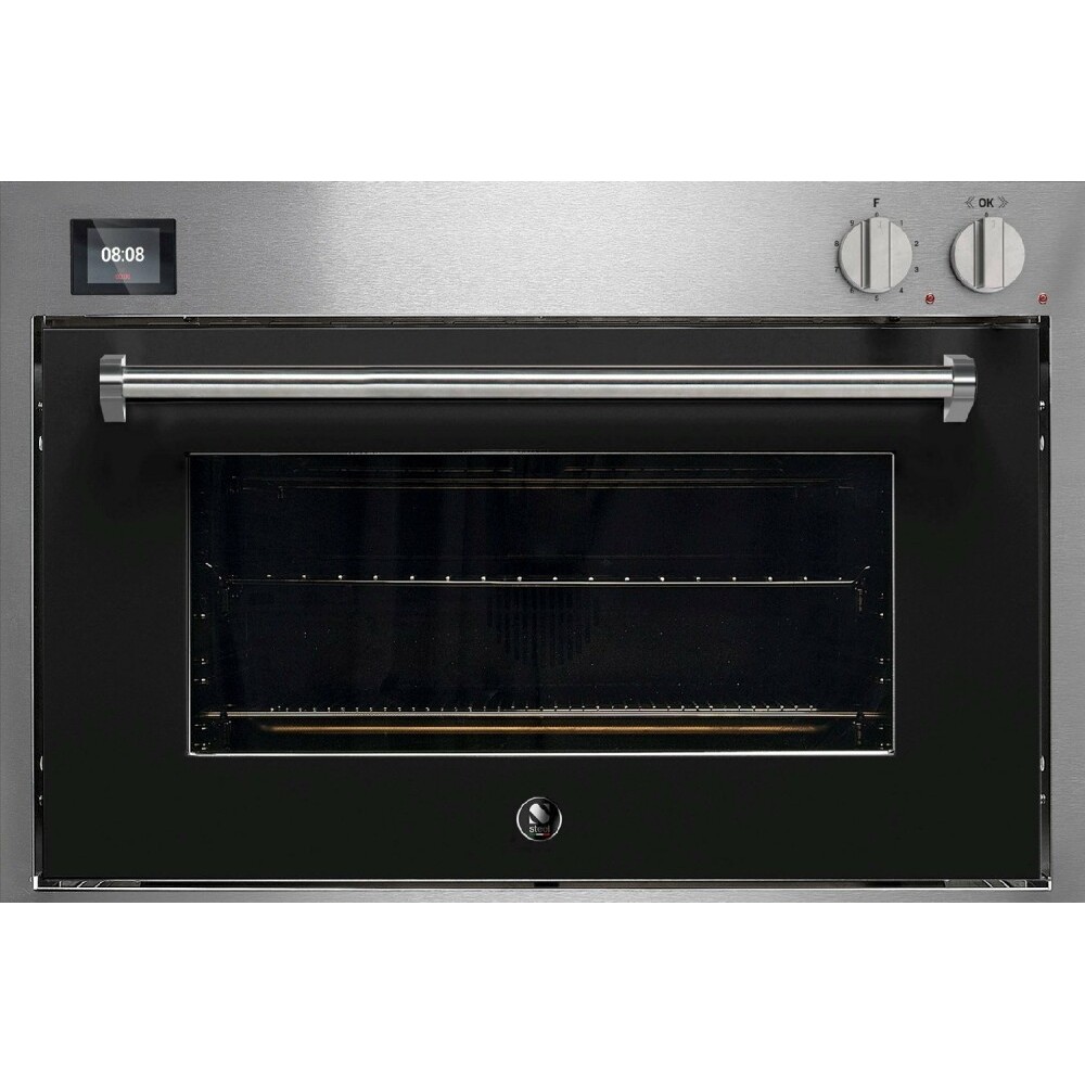 Stahl GQFE9 | Maxi Backofen 90x60cm | Combi-Steam | 15 Funktionen | Große Kapazität