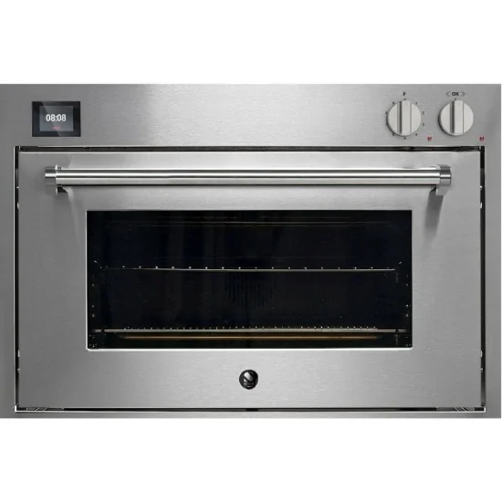 Acero GQFE9 Silencio Maxi Oven 90x60cm Silencio Combi-Steam Silencioso 15 Funciones ← Gran capacidad