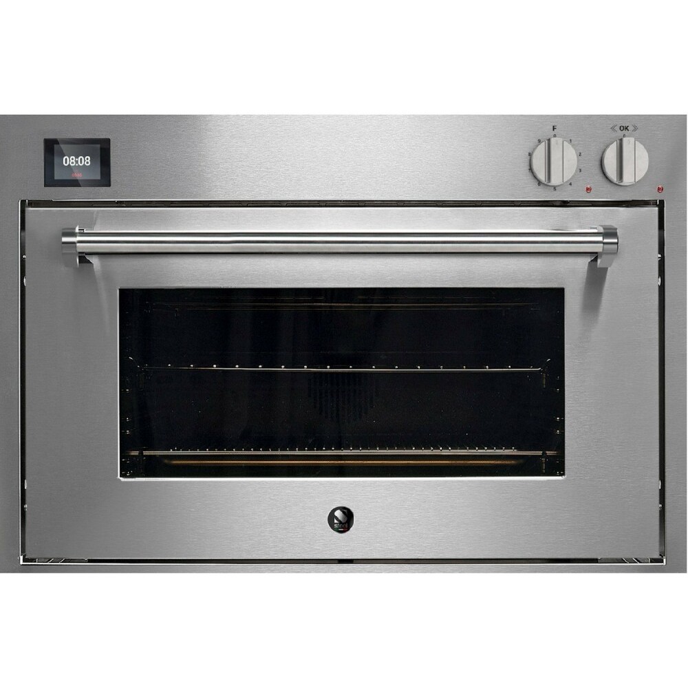 Acero GQFE9 Silencio Maxi Oven 90x60cm Silencio Combi-Steam Silencioso 15 Funciones ← Gran capacidad