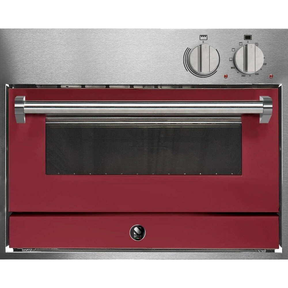 Steel GQFE6 | Oven Pizza | Base in Stone Refractory | 60x45cm | Kitchen Home