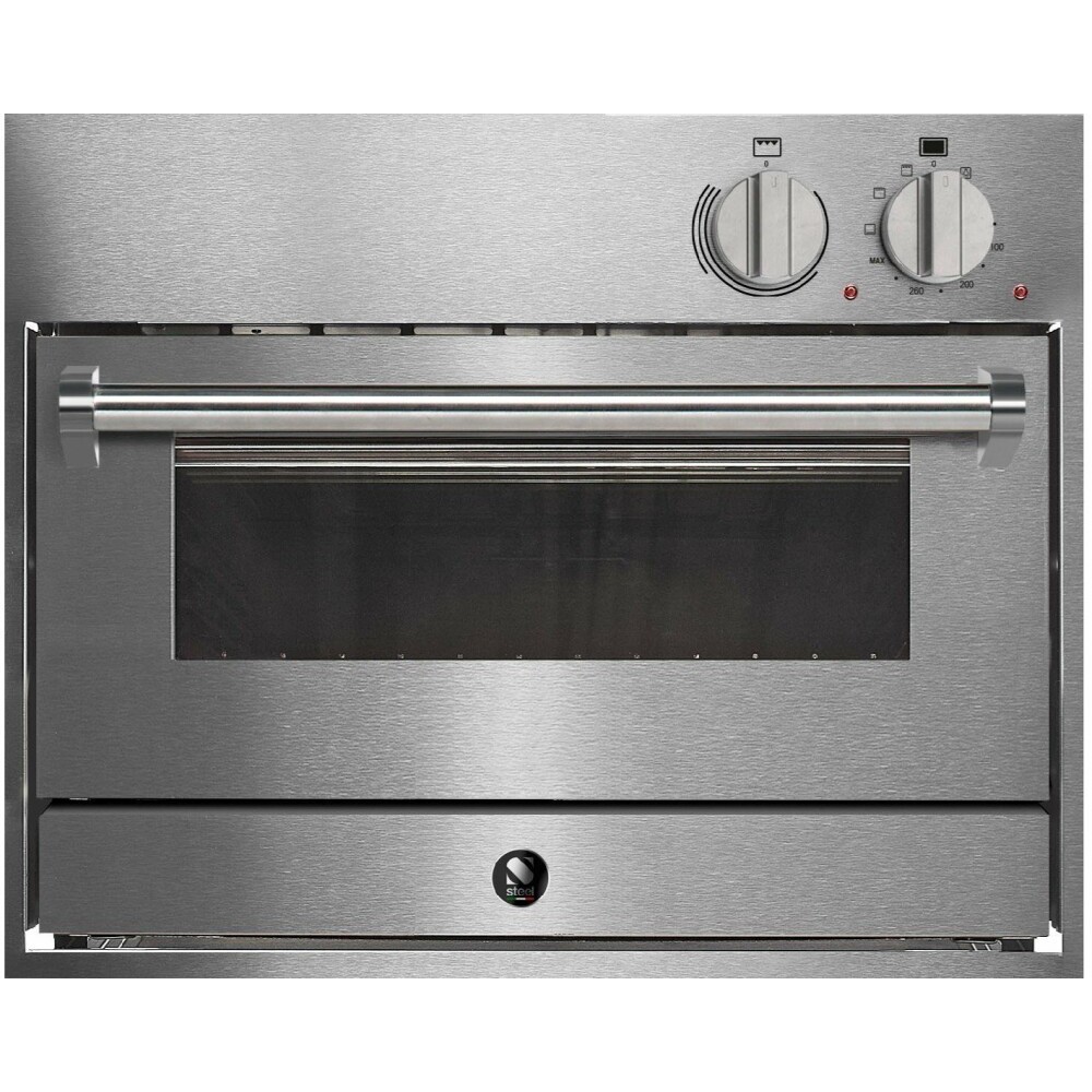 Compact pizza oven Steel kitchens GQFE6-P GENESI 60X45