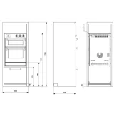 Стальные кухни GQMS-7FP: кулинария со стилем и функциональностью