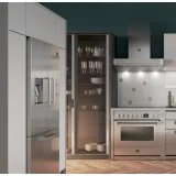 Capucha de cocina de acero GQK100 Genesi 100 cm: diseño moderno y alto rendimiento