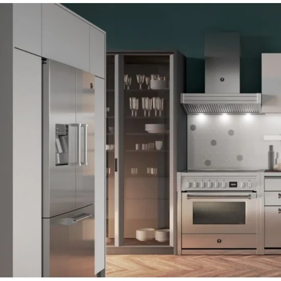 Cappa aspirante Steel cucine GQK70 Genesi 70 cm: design moderno e prestazioni elevate