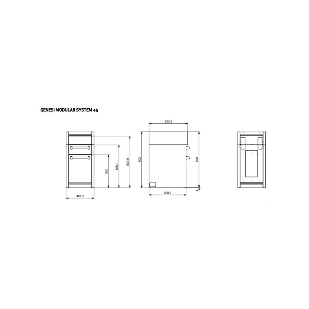 Cuisines en acier Cuisine modulaire : créez la cuisine de vos rêves