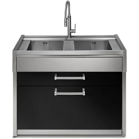 Bloque de fregadero GQ12C-L2 de acero: la solución ideal para su cocina