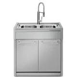 90 厘米 2 碗 2 软关闭门