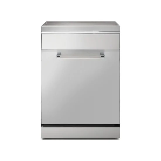60 cm built-in dishwasher with stainless steel door
