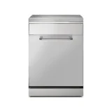60 cm built-in dishwasher with stainless steel door